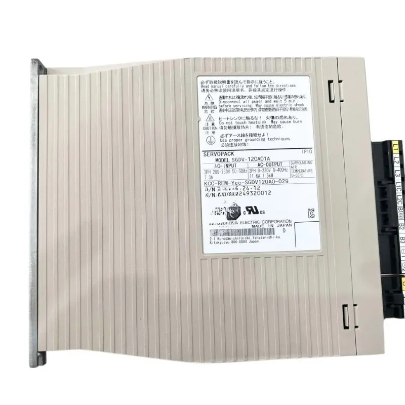 Yaskawa SGDV-120A01A 서보 팩 SGDV120A01A 신
