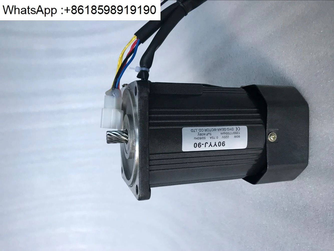 TOYO 90YYJ90W 톱니가 샤프트 모터 전속도 제어 가변 속도 기계