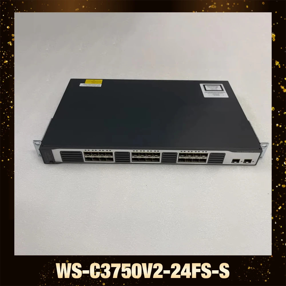 CISCO WS-C3750V2-24FS-S 24포트 광 포트 100Mbps 광섬유 네트워크 스위치용