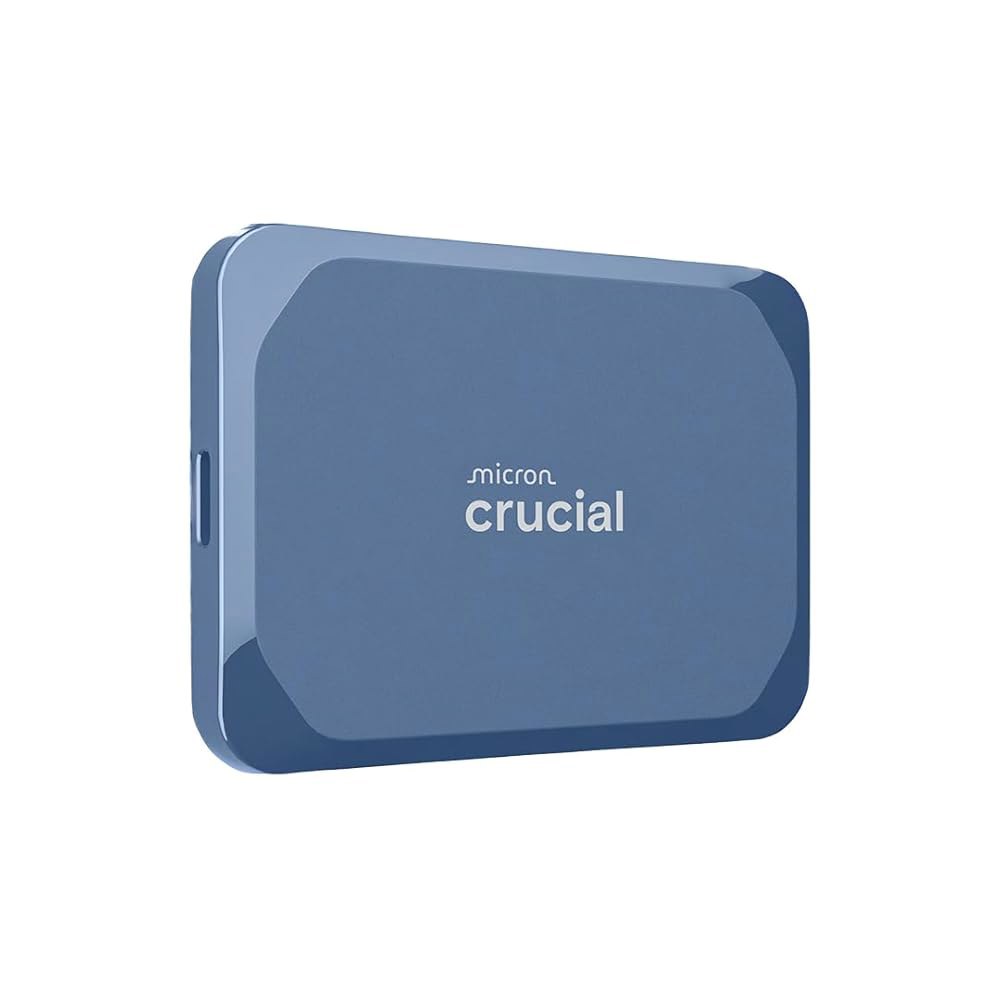 중요한 X10 1TB 휴대용 SSD, 최대 2,100MB/s, USB 3.2 USB-C, 외장 솔리드 스테이트 드라이브, Windows, Mac 및 Android와 호환, 게임용 - 상품 이미지