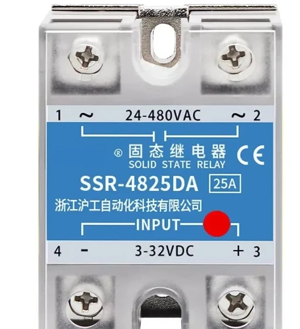 Shanggong 220v DC 제어 AC 단상 솔리드 스테이트 릴레이 SSR-10/25/40DA 비접촉 접점 24V