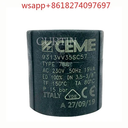 CEME 솔레노이드 밸브 코일 9313 B12 조절 C57 TYPE788 8323 8324