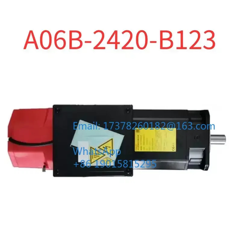 오리지널 A06B-2420-B123 스핀들 모터