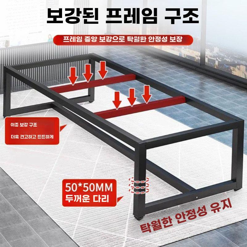 심플 모던 회의 데스크 사무용 테이블 오피스 가구 - 상세 이미지 3