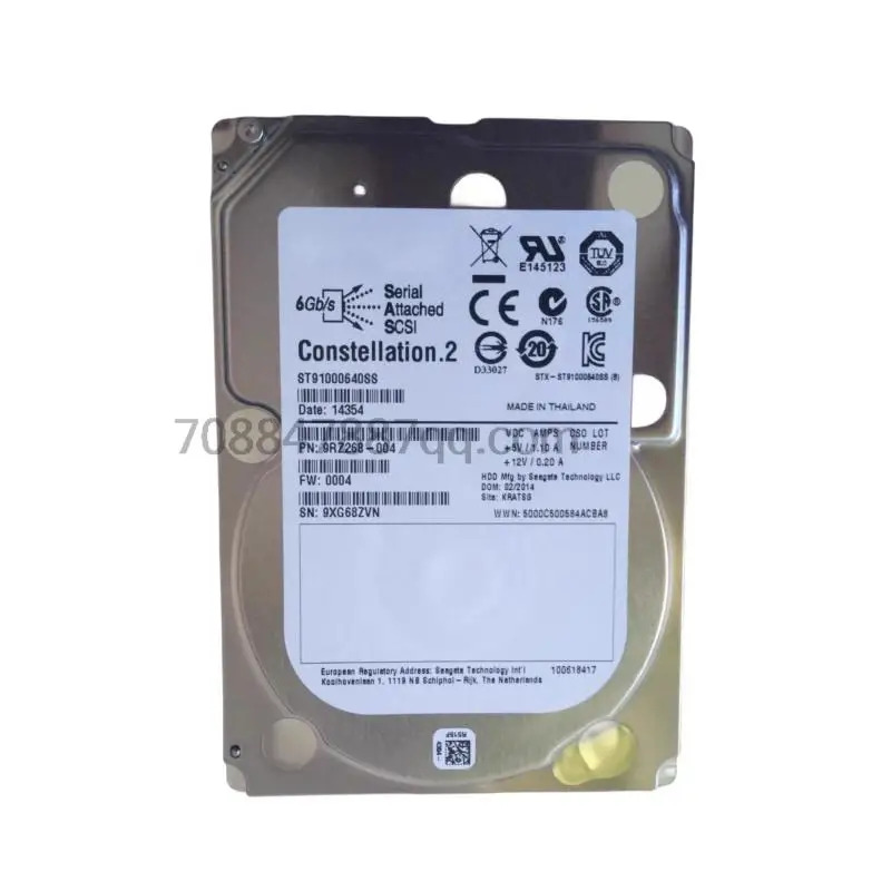 오리지널 ST 91000640 SS 1TB SAS 7.2K 2.5