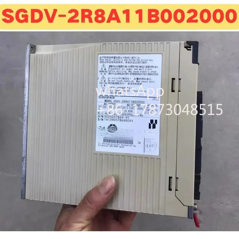리퍼 서보 드라이브 SGDV-2R8A11B 002000 SGDV 2R8A11B 정상적기능 완료