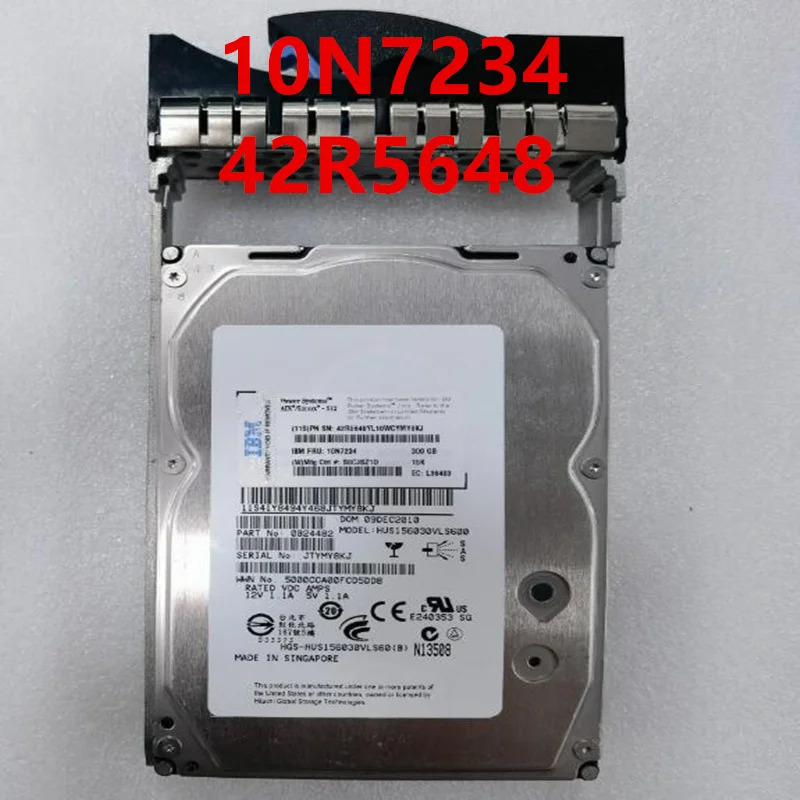 IBM 3648 300GB SAS 서버 HDD 10N7234 42R5648 하드 3.5 인치 15K 32MB 신