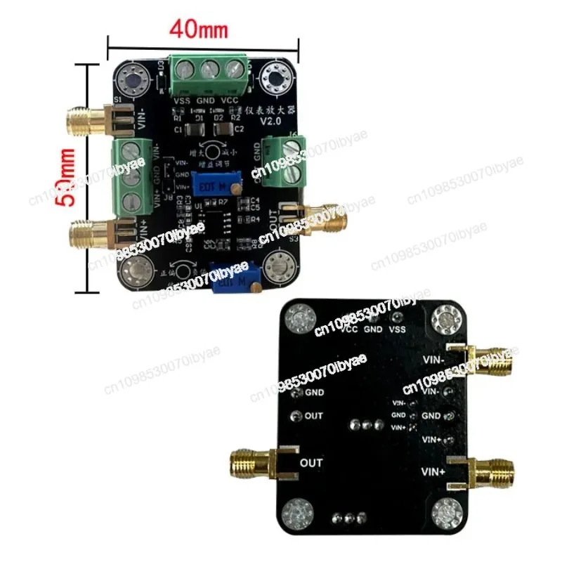 AD8421/AD8429 계측기 증폭기 모듈 약소신호 마이크로볼트 전압 단일 종단/차동