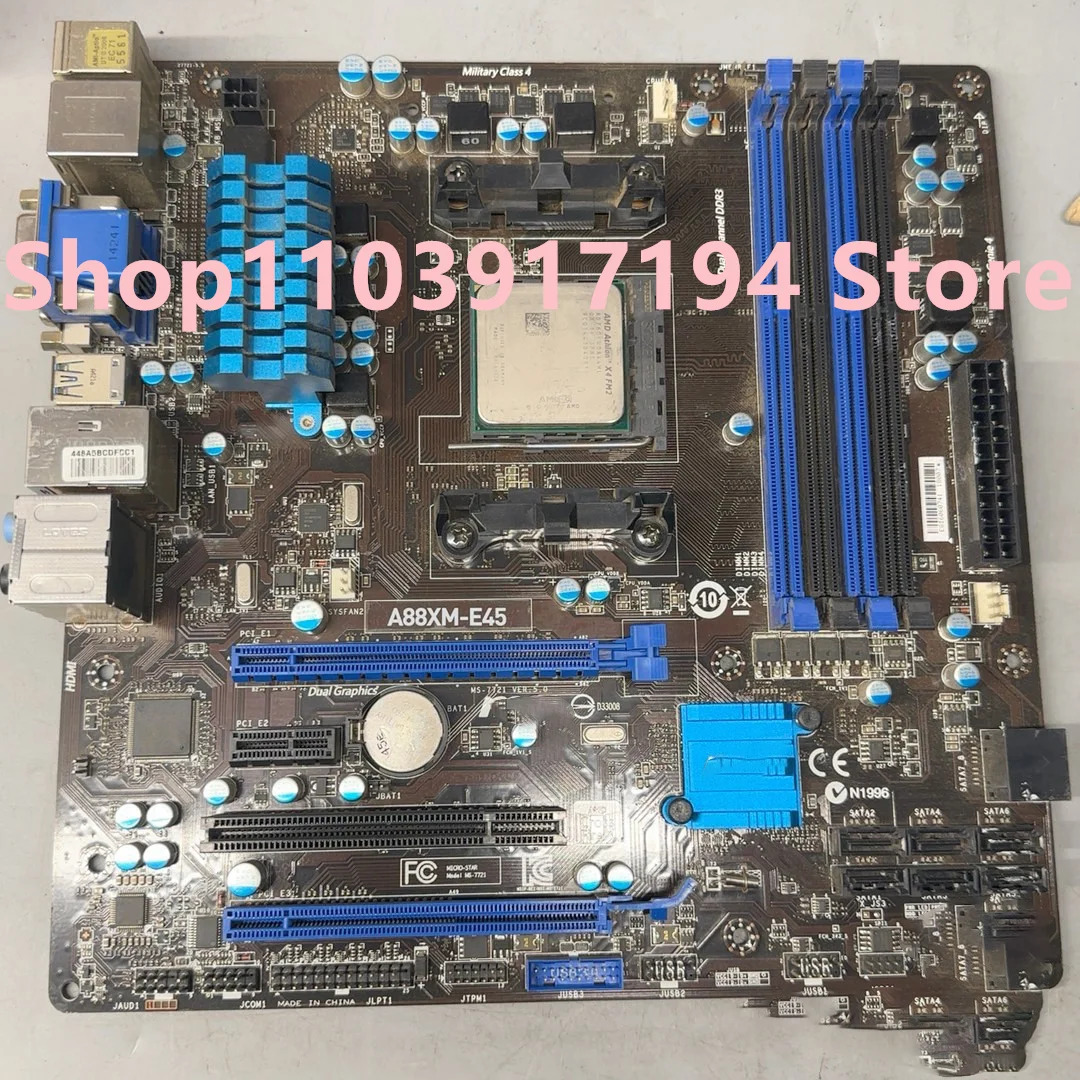 MSI A88XM-E45 마더보드 X4 760K 프로세서용
