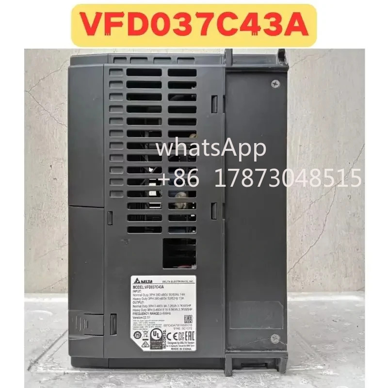 리퍼 주파수 변환기 VFD037C43A 정상 기능 완료