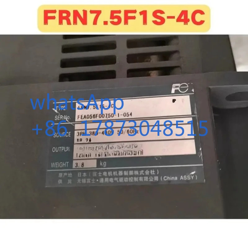 리퍼된 주파수 변환기 FRN7.5F1S-4C FRN7.5F1S 4C 정상 기능 리퍼 완료