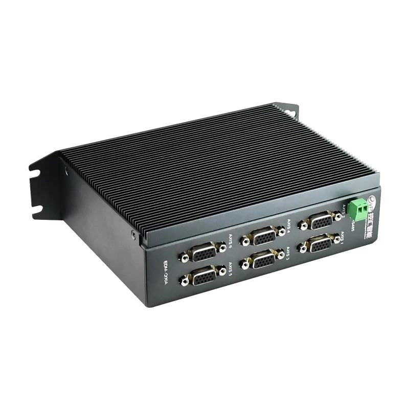 Adipcom EDM-Q06A EtherCAT 6축 모션 컨트롤러 펄스/서보 제어 24V PLC 프로그래밍 로직 스테퍼 및