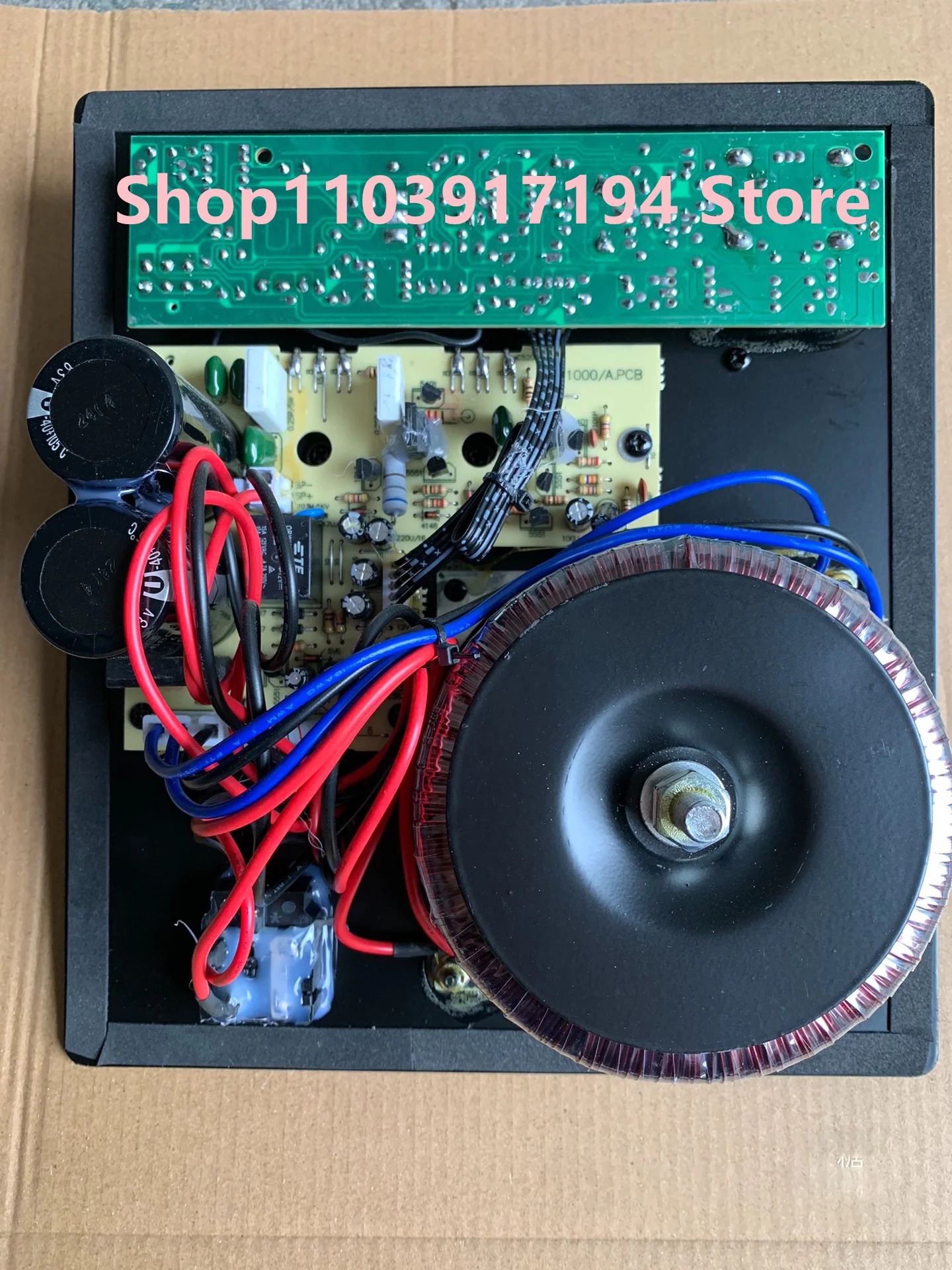 야마하호환 파워 액티브 건 보드정격 전력 150W 피크 300W 6800UF 대용량