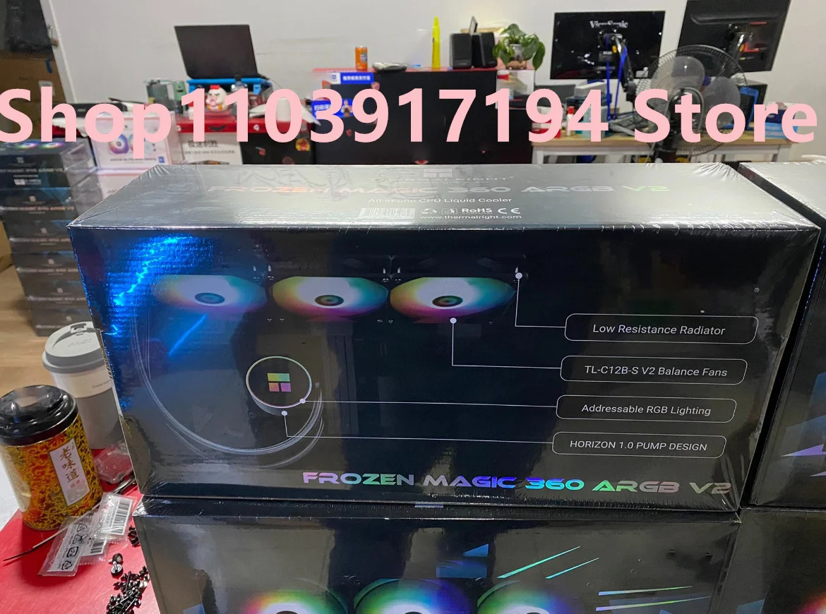 FORZEN 360ARGB V2 데스크탑 CPU 수냉식 라디에이터 원피스