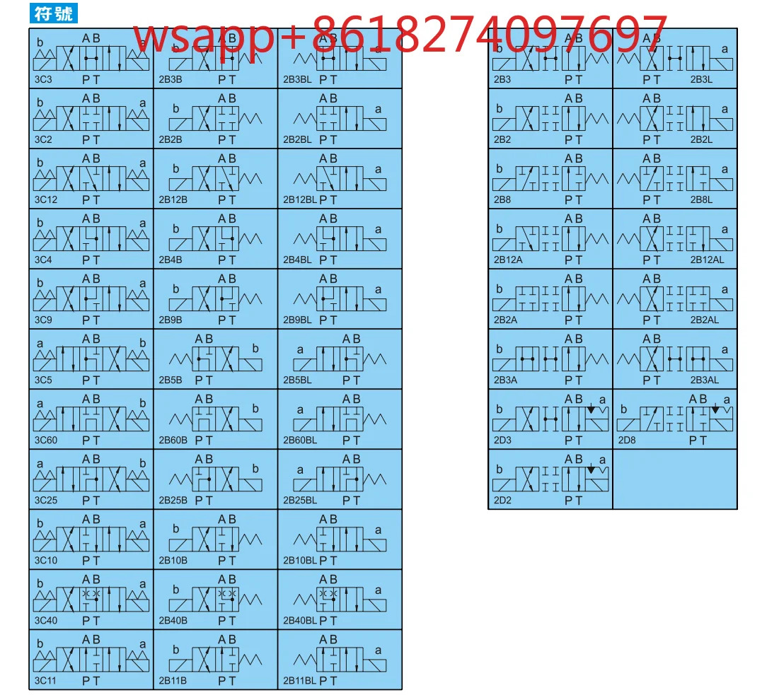 Dongfeng 솔레노이드 밸브 DFB/DFA-02-3C2-A220V-35C 2D2 3C4 C6 3C12 B2 DC24V