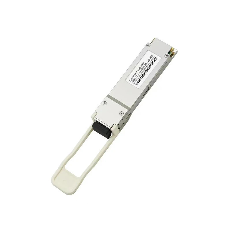 QSFP28 100G ZR4 80km 1310nm LC 커넥터 SMF QSFP 100GGE SFP 광섬유 모듈