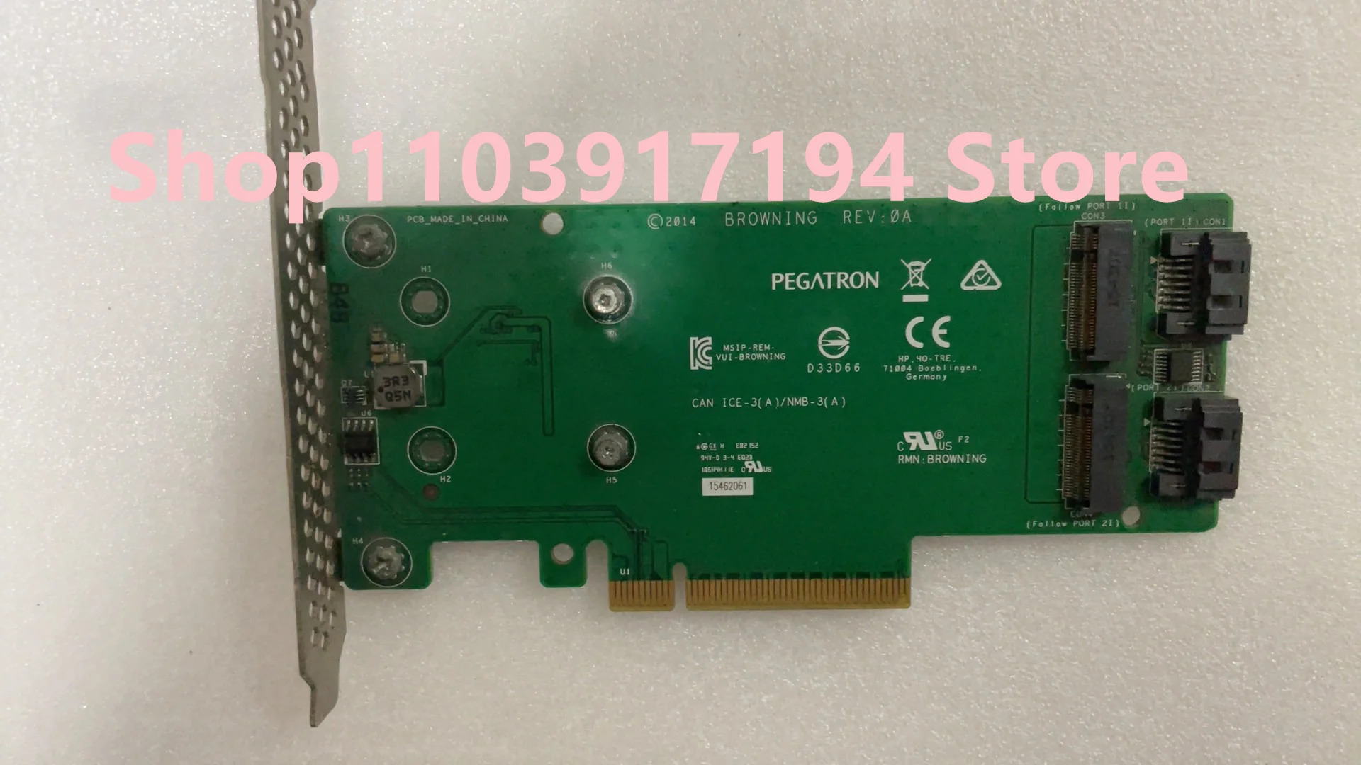 hp호환 hp호환E 759505-001 SATA PCle M.2 더블 솔리드 스테이트 확장 리프팅 카드 759238-001