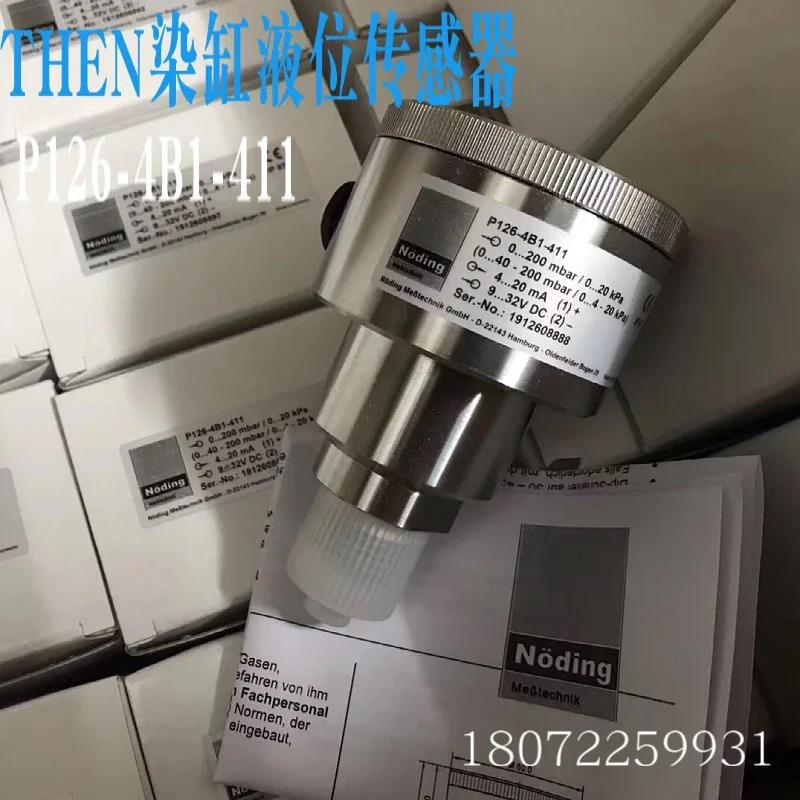 2025.4 P126-4B1-411 압력센서 0-200mbar 독일 Noding .