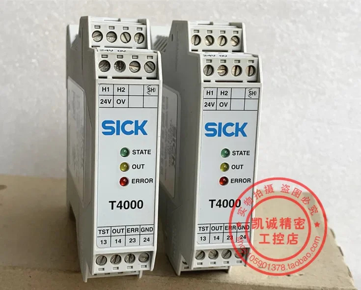 2025.4 오리지널 SICK 안전 모듈 릴레이 T4000-1RBA01 6012147