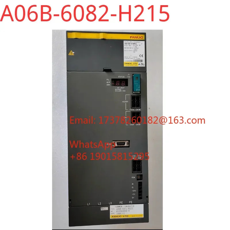 A06B-6082-H215 리퍼 완료 서보 드라이브 상태