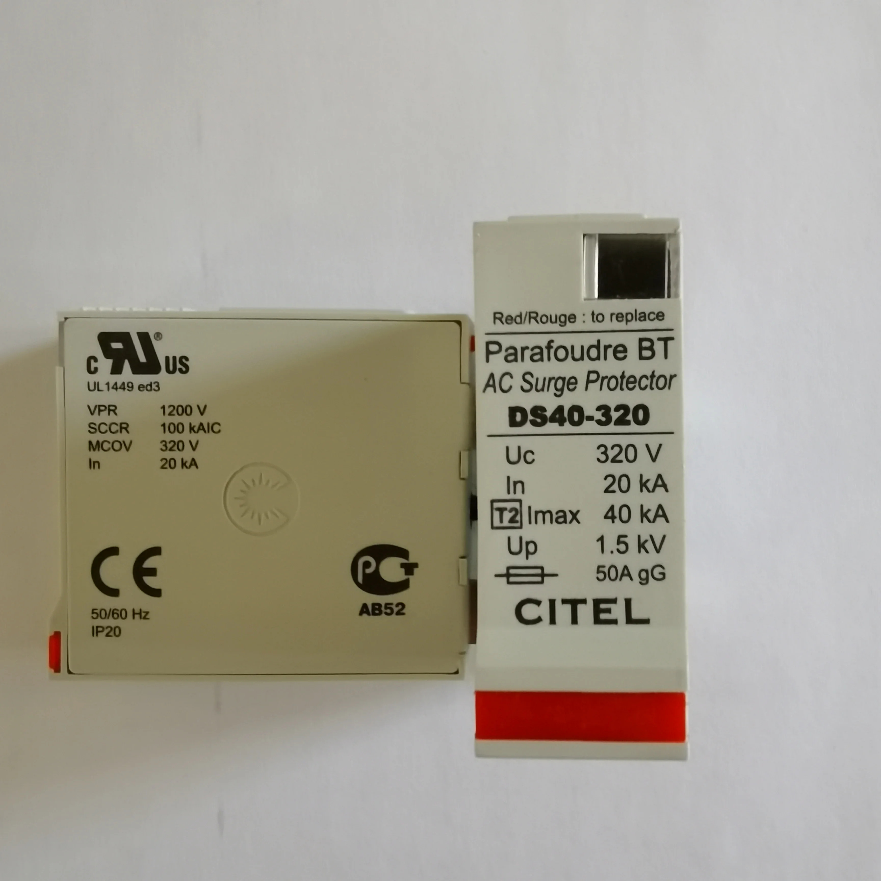 2025.4 Xidaier CITEL AC 서지 보호기 DS440-320 중