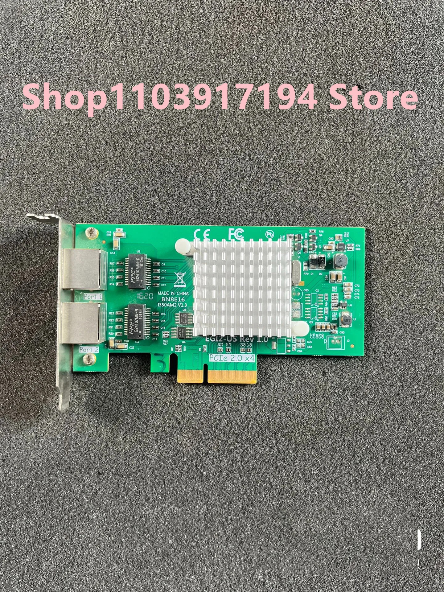 Shuguang EGI2-US REV1.0 PCI-E 네트워크 인터페이스 듀얼 포트 기가비트 카드