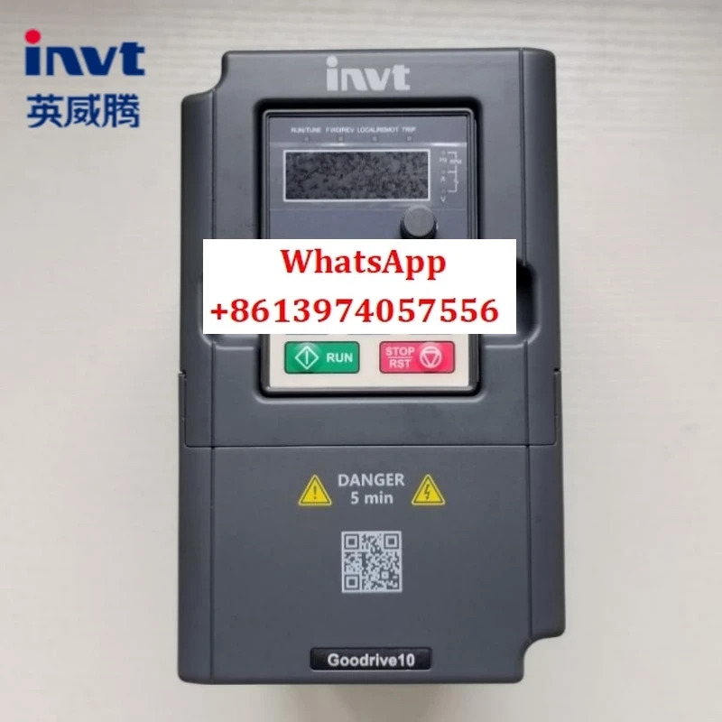 INVT 인버터 GD10-0R7G-4 1R5 2R2G 3상 380v 속도 제어 컨트롤러 220V 단일