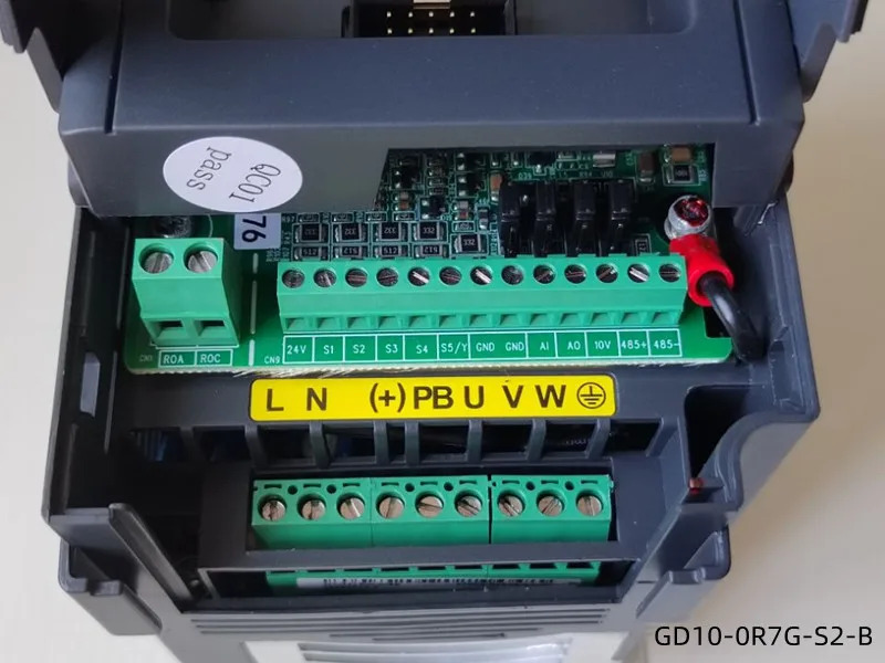 INVT 인버터 GD10-0R7G-4 1R5 2R2G 3상 380v 속도 제어 컨트롤러 220V 단일