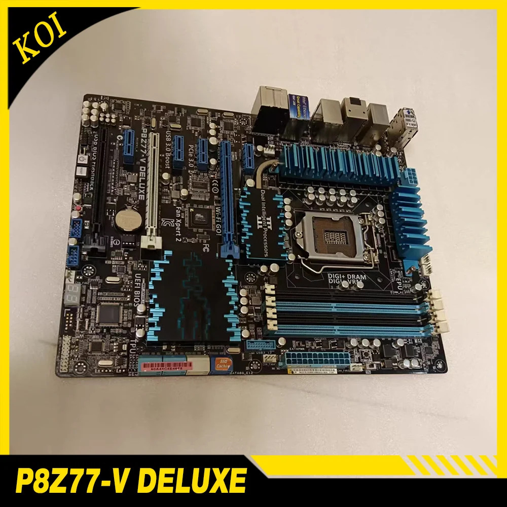A-S-U-S P8Z77-V 디럭스 Z77 마더보드 DDR3 DIMM LGA 1155용