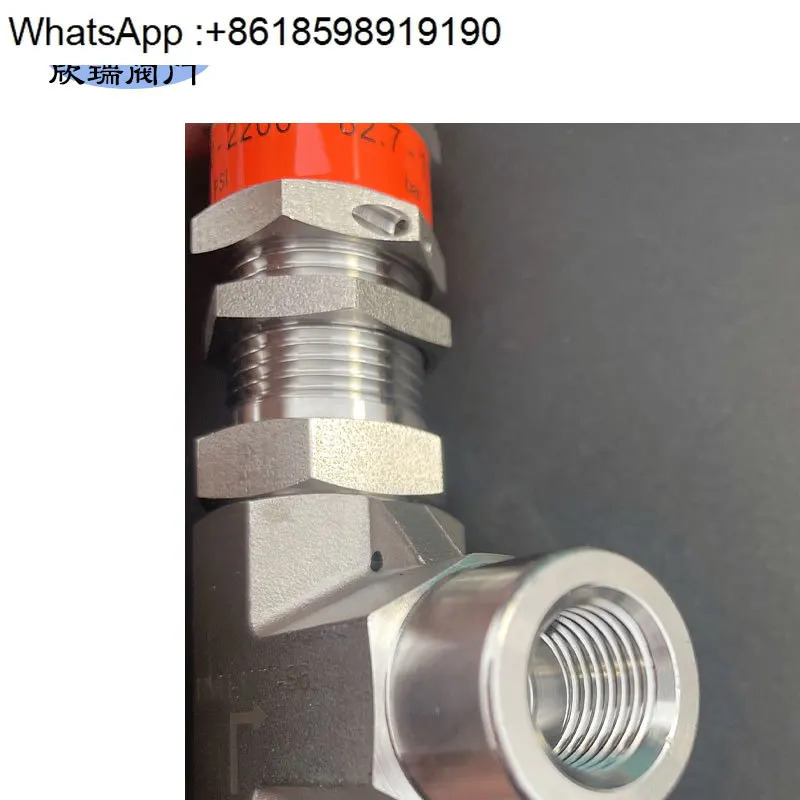 스테인레스 스틸 비례 언로드 밸브 고압 내부 외부 스레드 2200PSI 316L