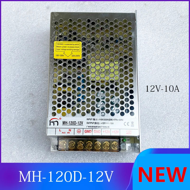 MINHONG 12V10A 120W MH-120D-12V새 전원공급장치