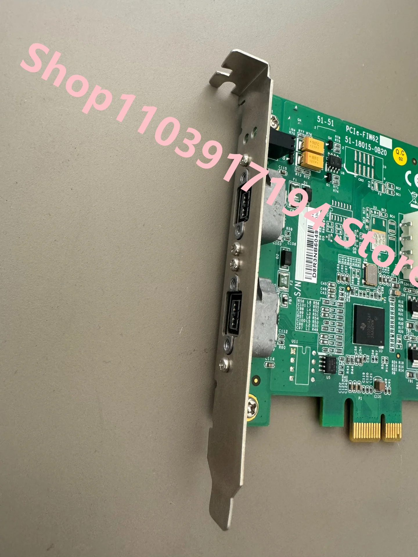 ADLINK PCIe-FIW62 2CH IEEE-1394b PCIe x1 이미지 수집 카드용