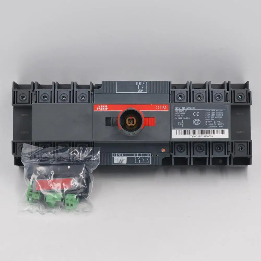 Asea 수동 작동 전환 스위치 OTMC전기 PC 이전원 전송 OTM125F4CM230V