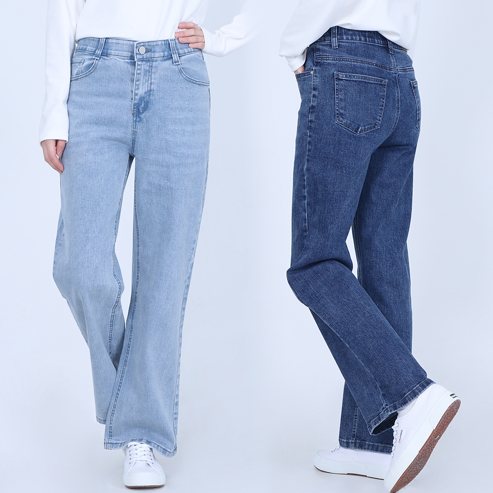 연청바지 진청바지 쿨링 아이스 데님 - 상품 이미지