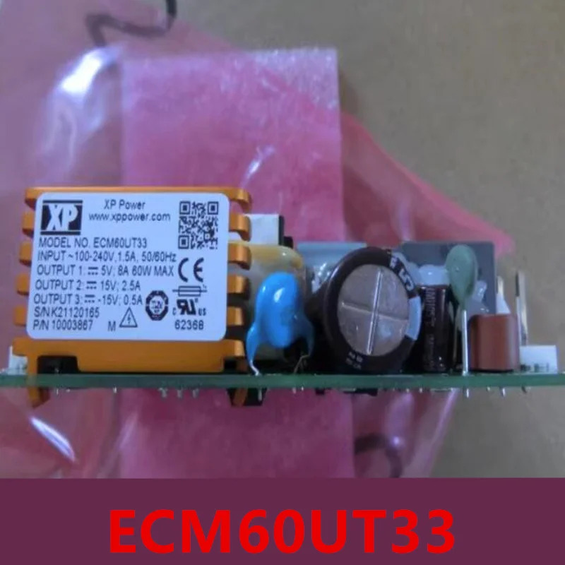 XP POWER 5V8A 15V2.5A -15V0.5A 60W ECM60UT33새 전원공급장치