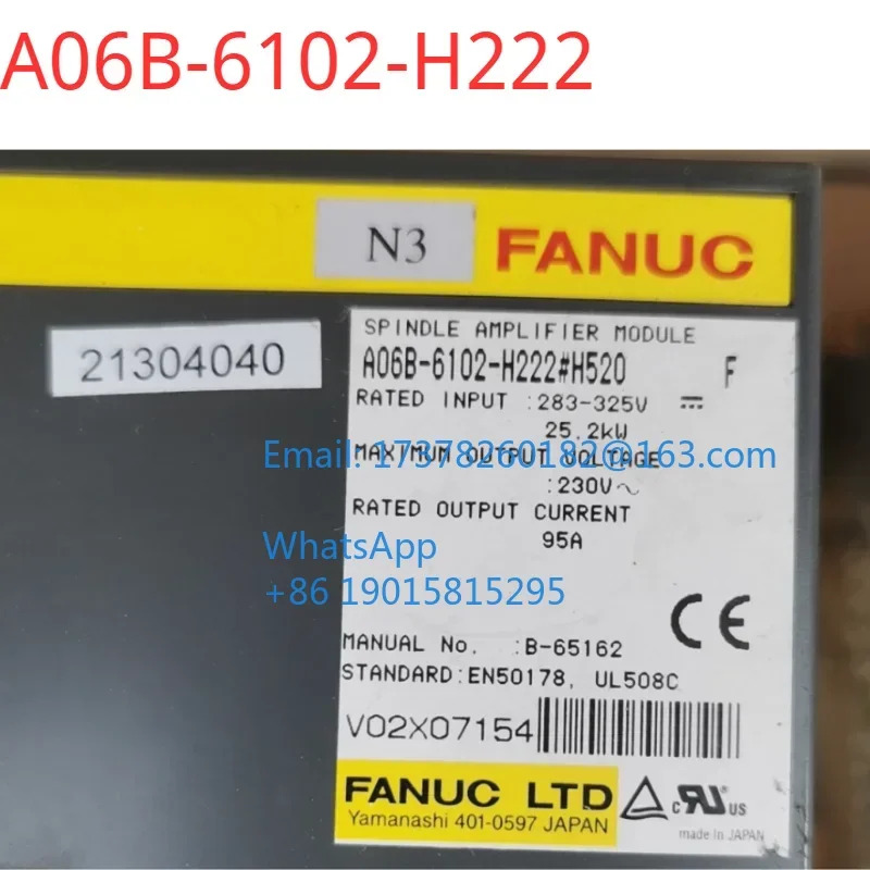 A06B-6102-H222 리퍼 완료상태서보 드라이브