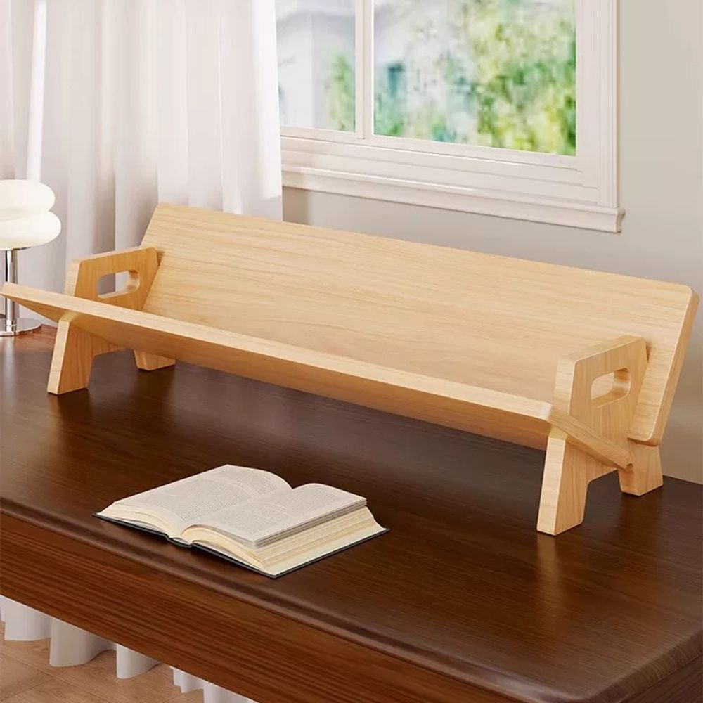 원목 책꽂이 선반 테이블 책상 서재 데스크 사무실 A. 환경 친화적 인 바니시 모델 40 - 상품 이미지