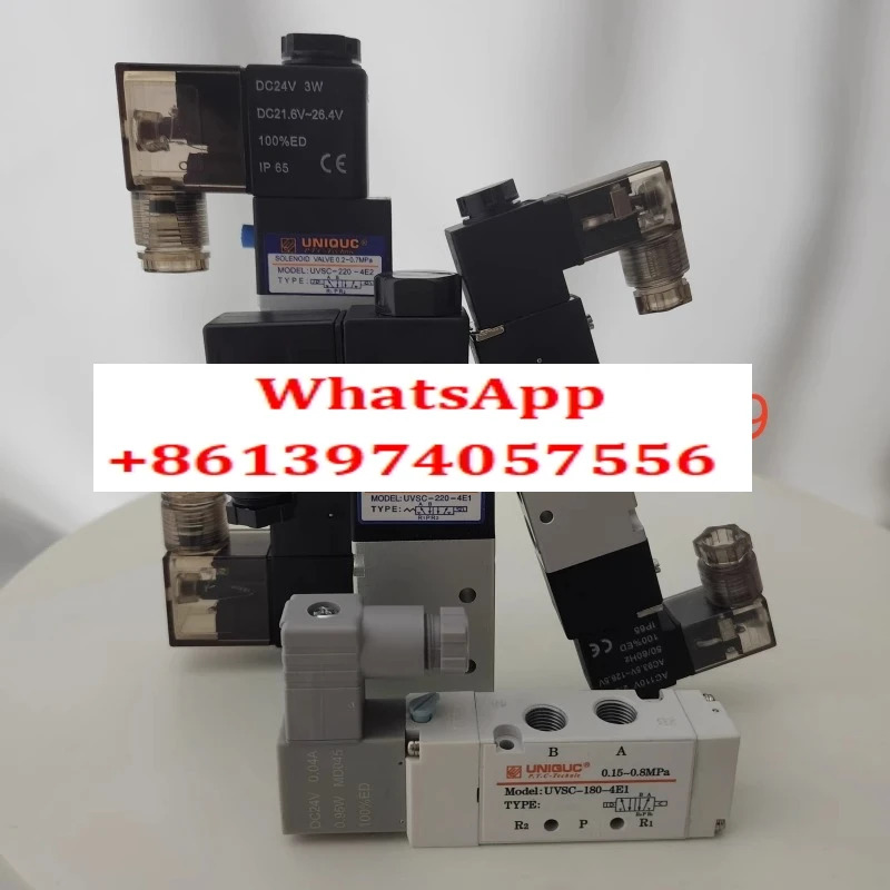공압 밸브 솔레노이드 UVSC-220-4E2 UVSC-330-4E1 110