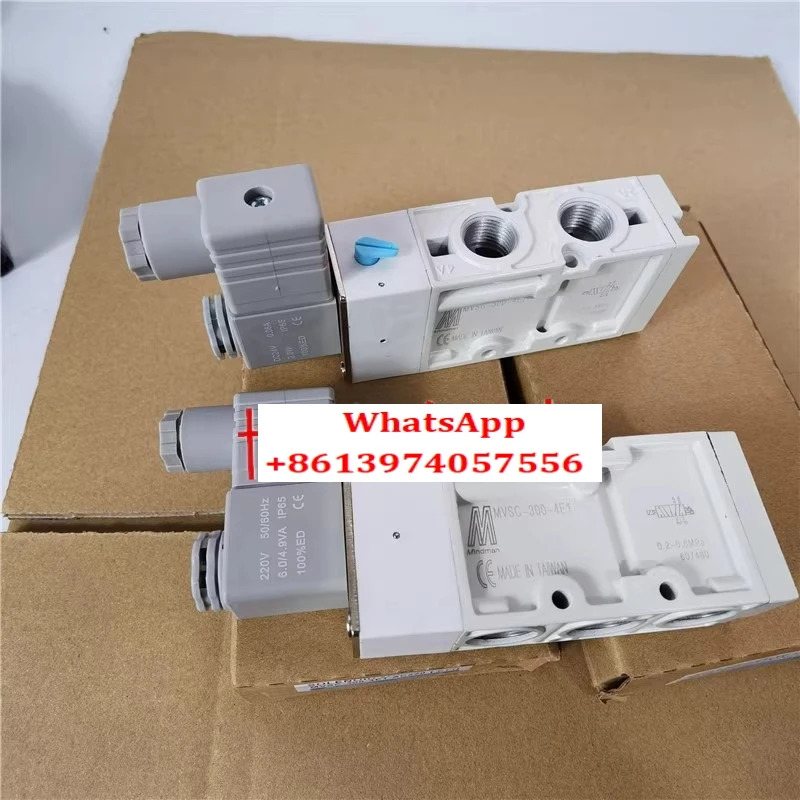 대만 골드 마인드맨 솔레노이드 밸브 MVSC-300-4E1 AC220V DC24V 방향
