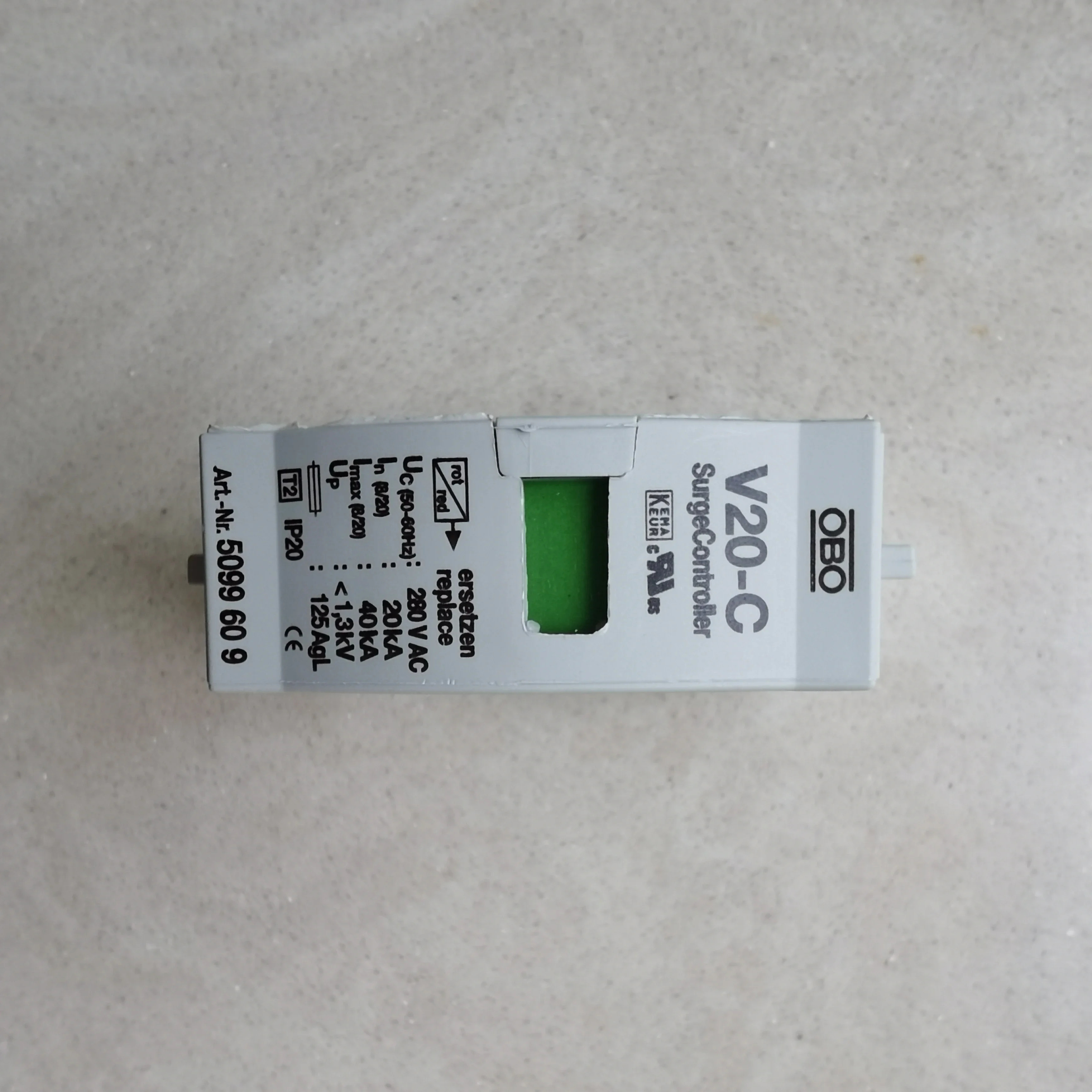 2025.4 독일 OBO 오펠 SPD 5095282 전원 V20-2FS-280 오리지널