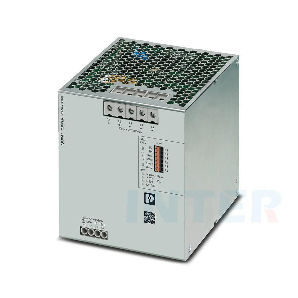 2904623 QUINT4-PS/3AC/24DC/40 전원공급장치 Phoenix 1차 스위치 QUINT POWER Din 레일