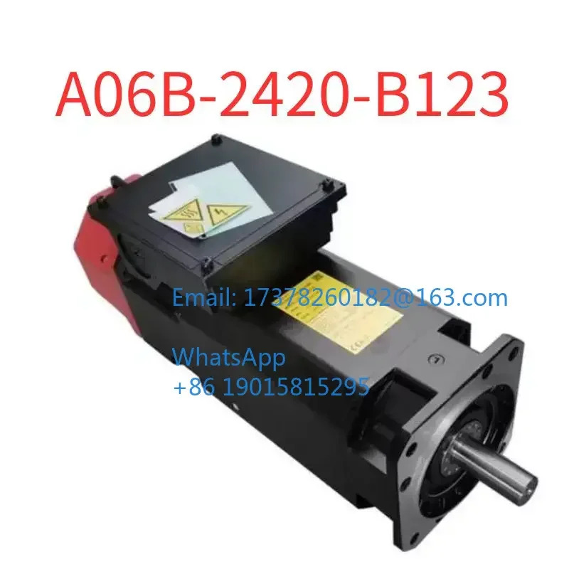 오리지널 A06B-2420-B123 스핀들 모터