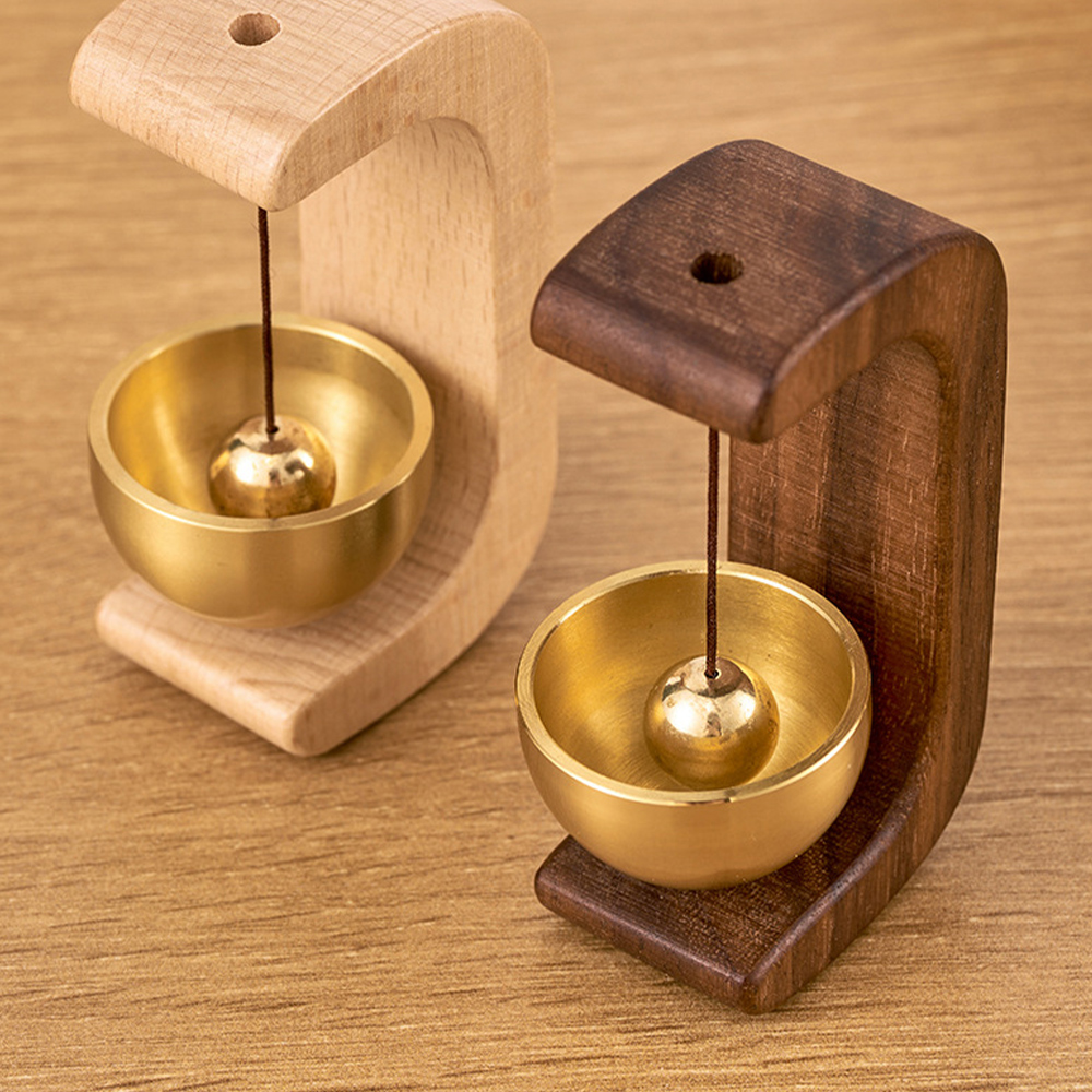 미니 원목 문종 자석 풍경종 현관벨 출입문 우드도어벨 풍종 알림 문벨