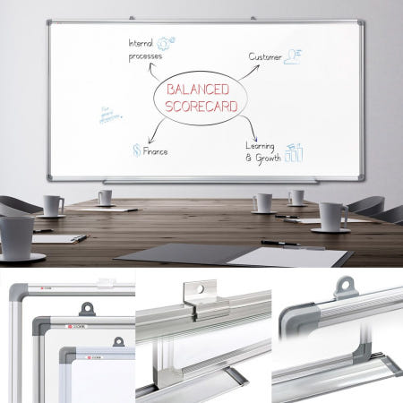 마린바니 회의실 화이트보드 1200x900 게시판 판 알림판