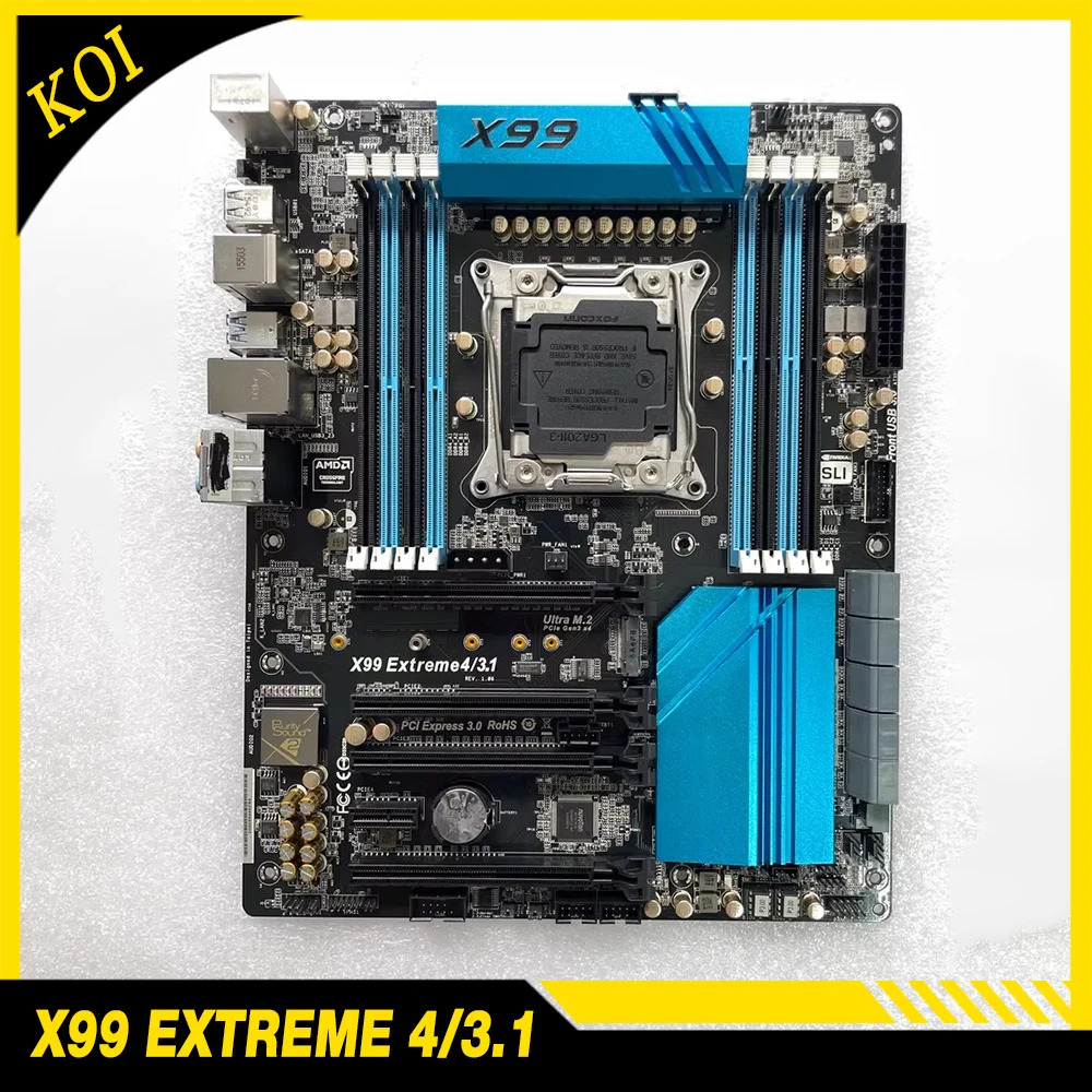 ASRock호환 X99 EXTREME4/3.1 LGA 2011-3 DDR4 128GB 마더보드X99 EXTREME 4/3.1