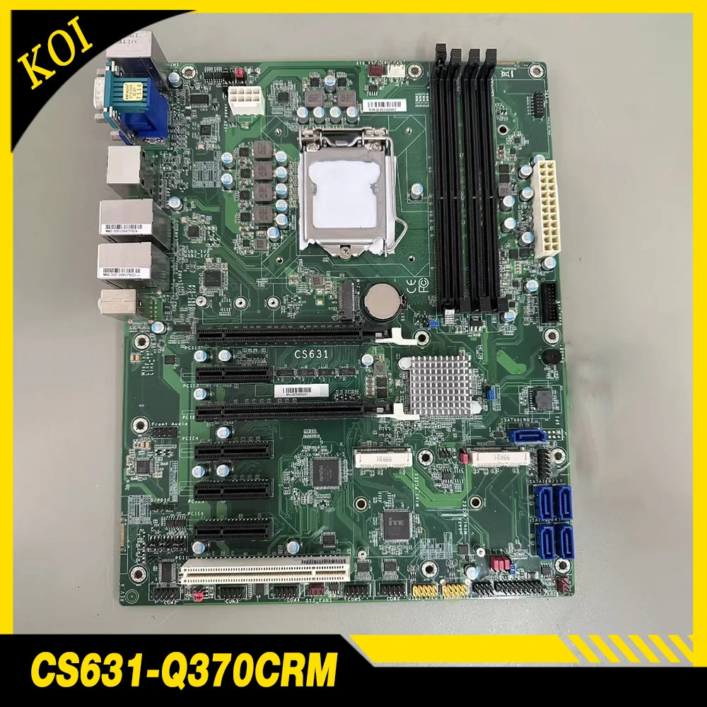 CS631-Q370 DFI CS631 산업컴퓨터 장비 마더보드 CS631-Q370CRM 8 세대 9 CPU 지원