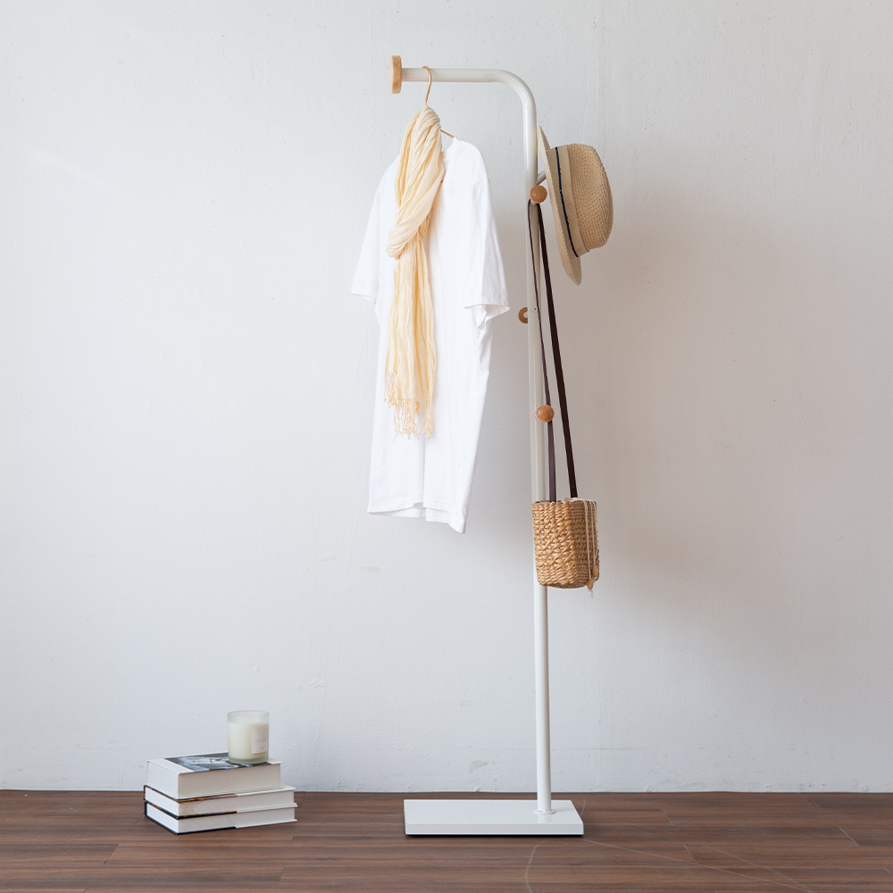 틈새행거 이동식 낮은행거 철제 미니 스탠드옷걸이