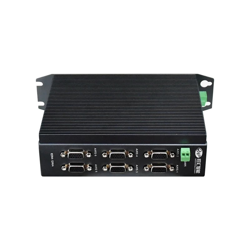 Adipcom EDM-Q06A EtherCAT 6축 모션 컨트롤러 펄스/서보 제어 24V PLC 프로그래밍 로직 스테퍼 및