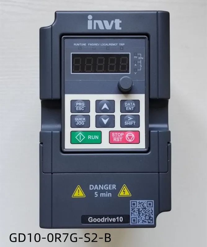 INVT 인버터 GD10-0R7G-4 1R5 2R2G 3상 380v 속도 제어 컨트롤러 220V 단일