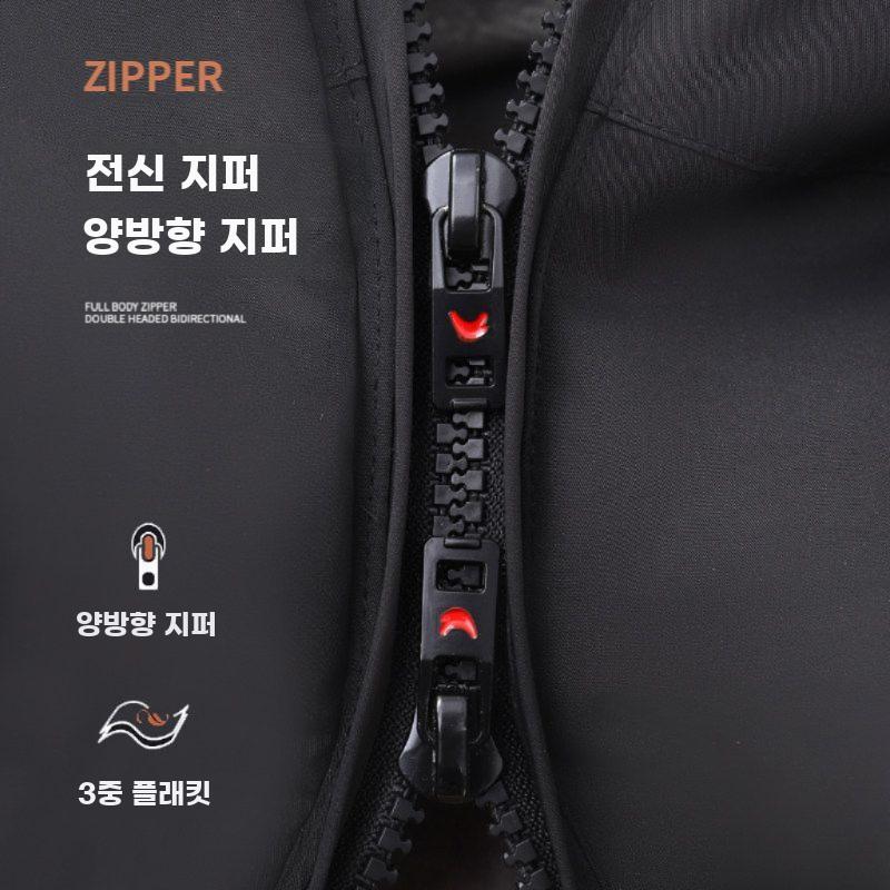 일체형 방한 작업복 군용 스타일 냉동창고 보온 방한복 - 상세 이미지 4